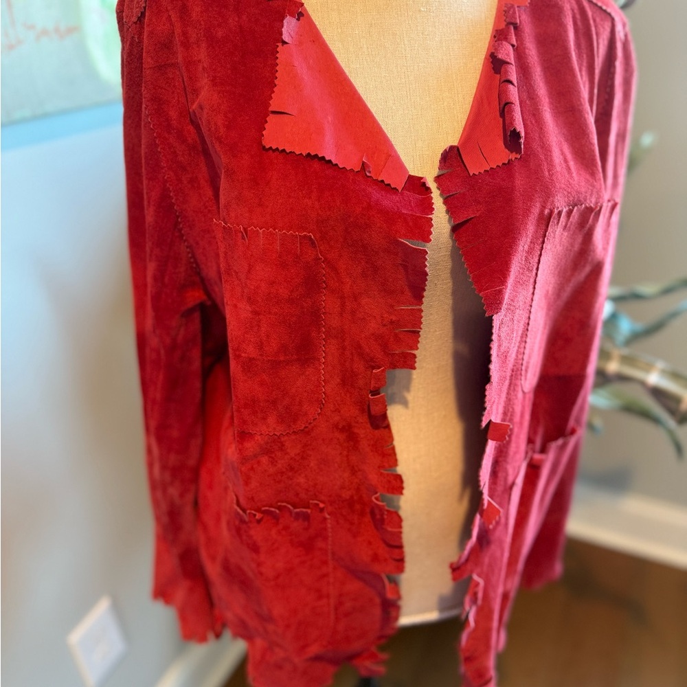 Red Suede Jacket - image 1
